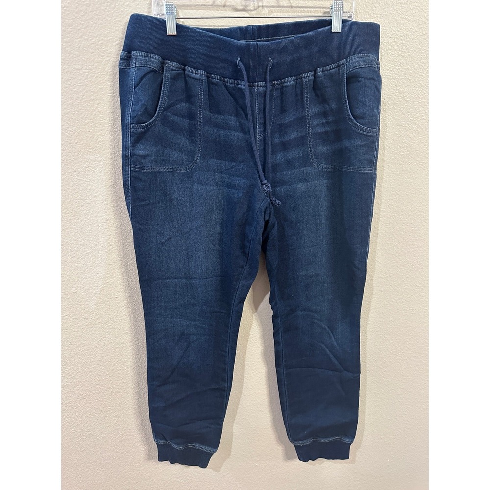 Torrid Denim Joggers Drawstring Waist Pockets Plus Size 16